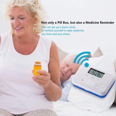 Carry a 6-compartment timed pill box - Image 4